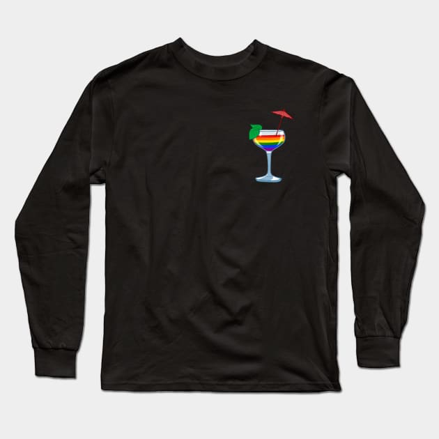 Gay cocktail #2 Long Sleeve T-Shirt by gaypompeii